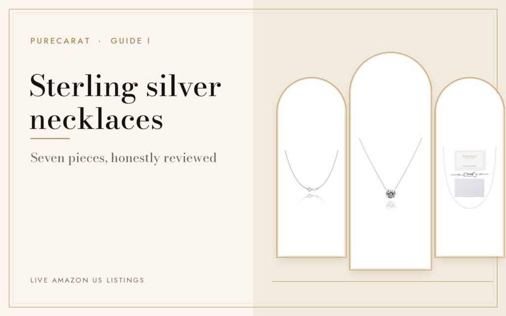 Sterling silver necklaces you can wear every day cover